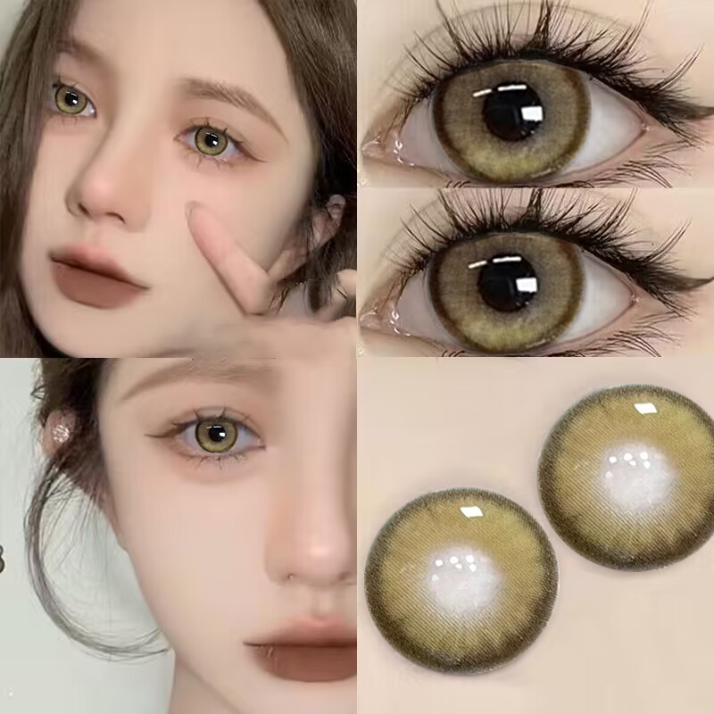 Yellow contact lenses CO184