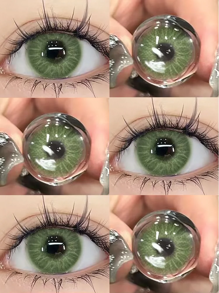 green contact lenses CO259