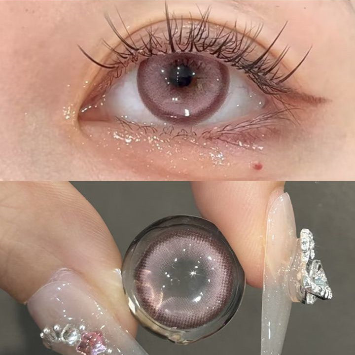 Pink contact lenses CO29