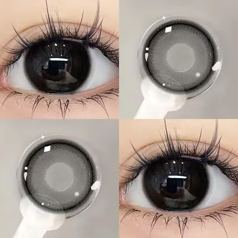 Black contact lenses CO209