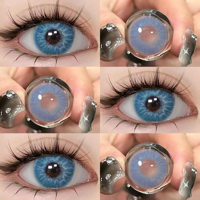 Blue contact lenses CO99