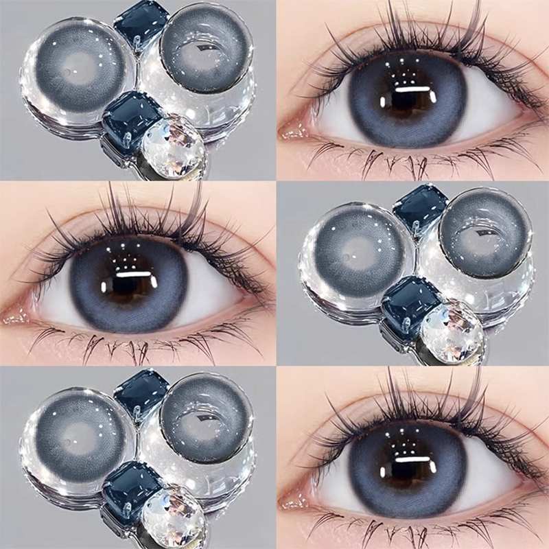 Blue contact lenses CO196