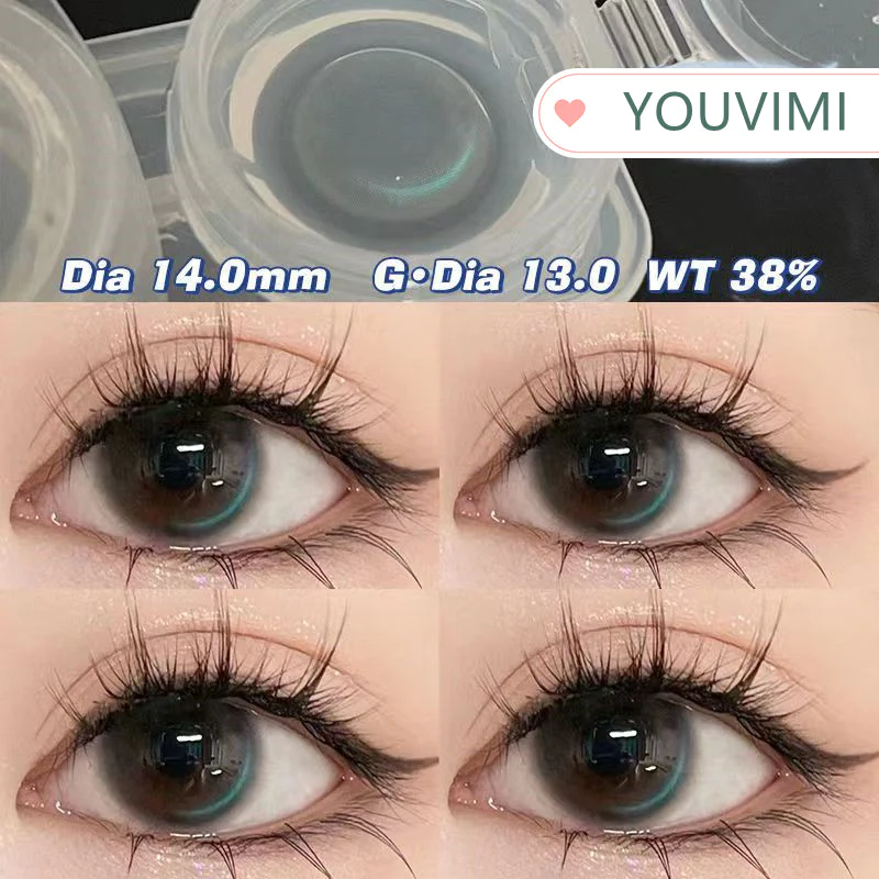 Silver Moon Blue Contact Lenses  CO48