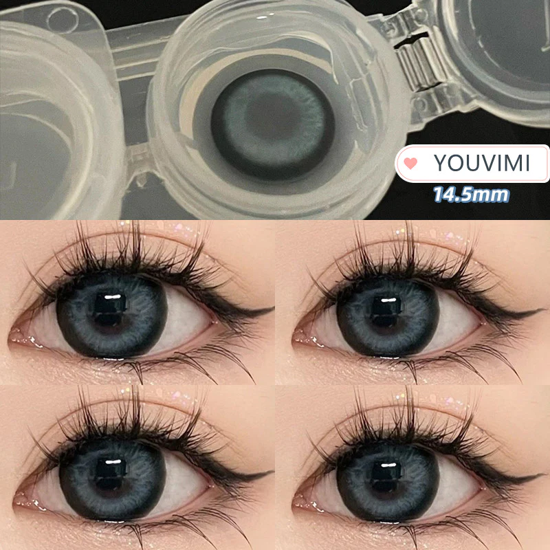 Silver Moon Blue Contact Lenses  CO48