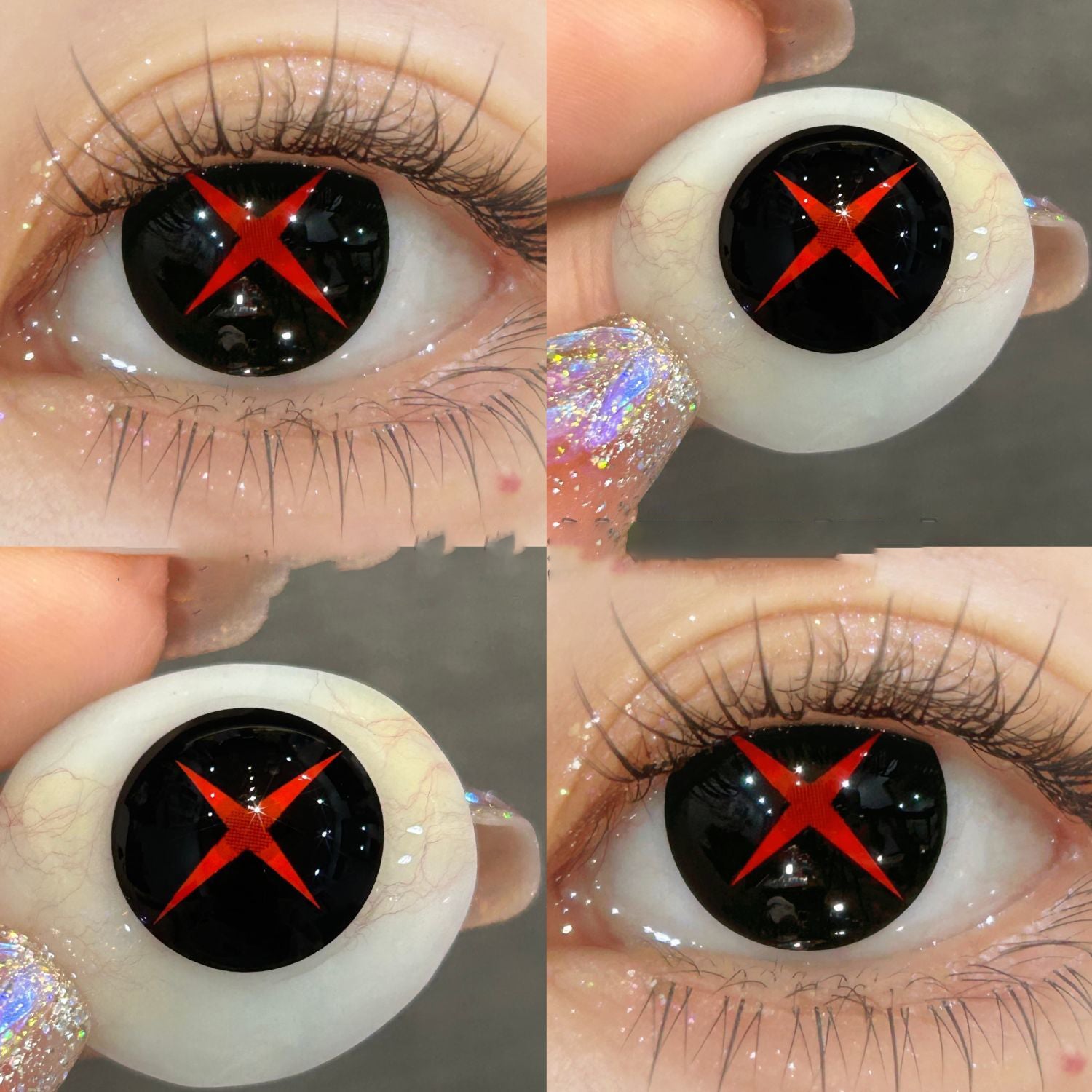 Cosplay two-dimensional contact lens CO231