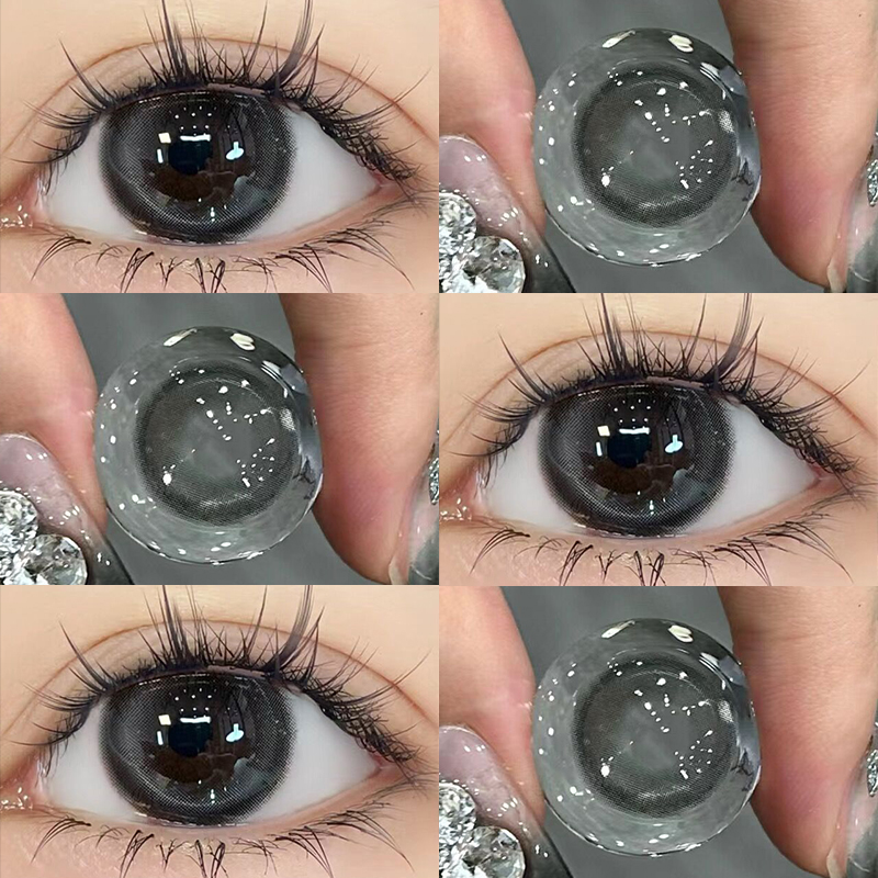 Gray contact lenses CO28