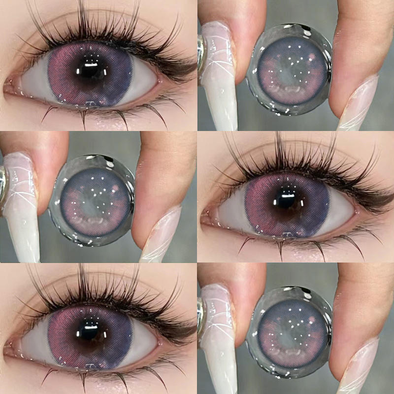 Purple pink contact lenses CO141