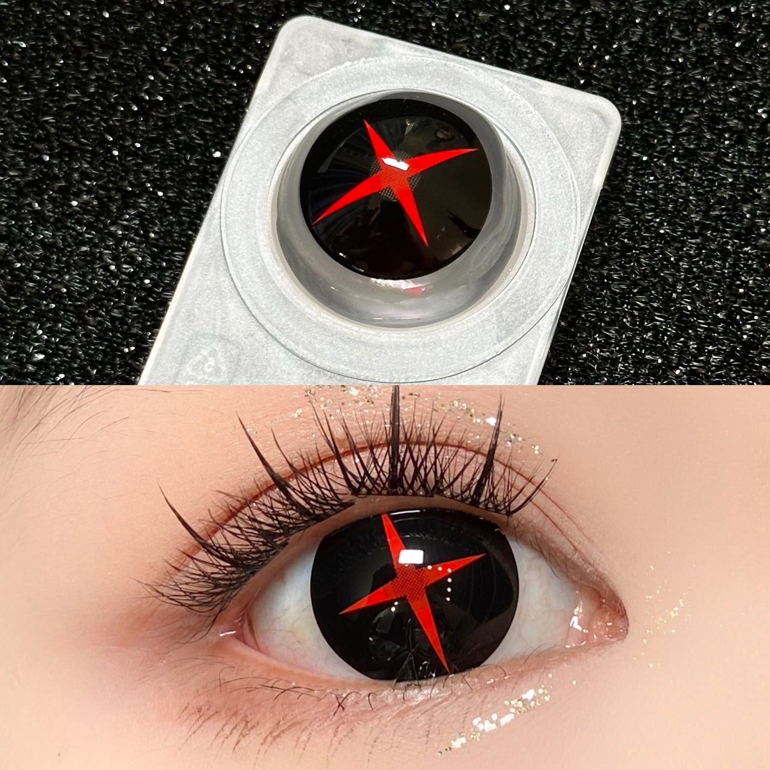 Cosplay two-dimensional contact lens CO231