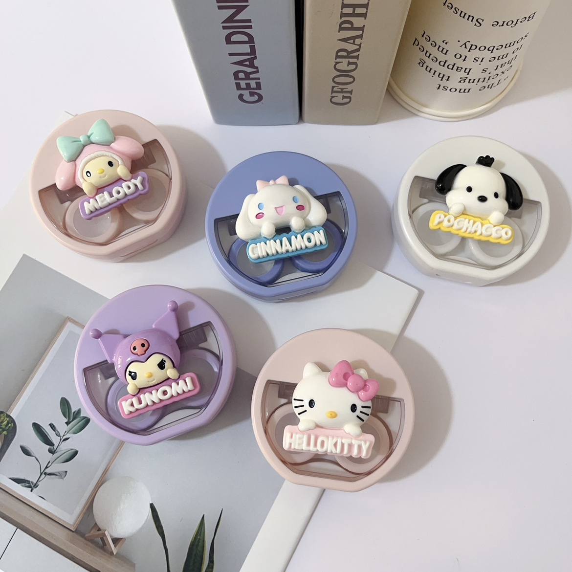 kitty contact lens case CO201