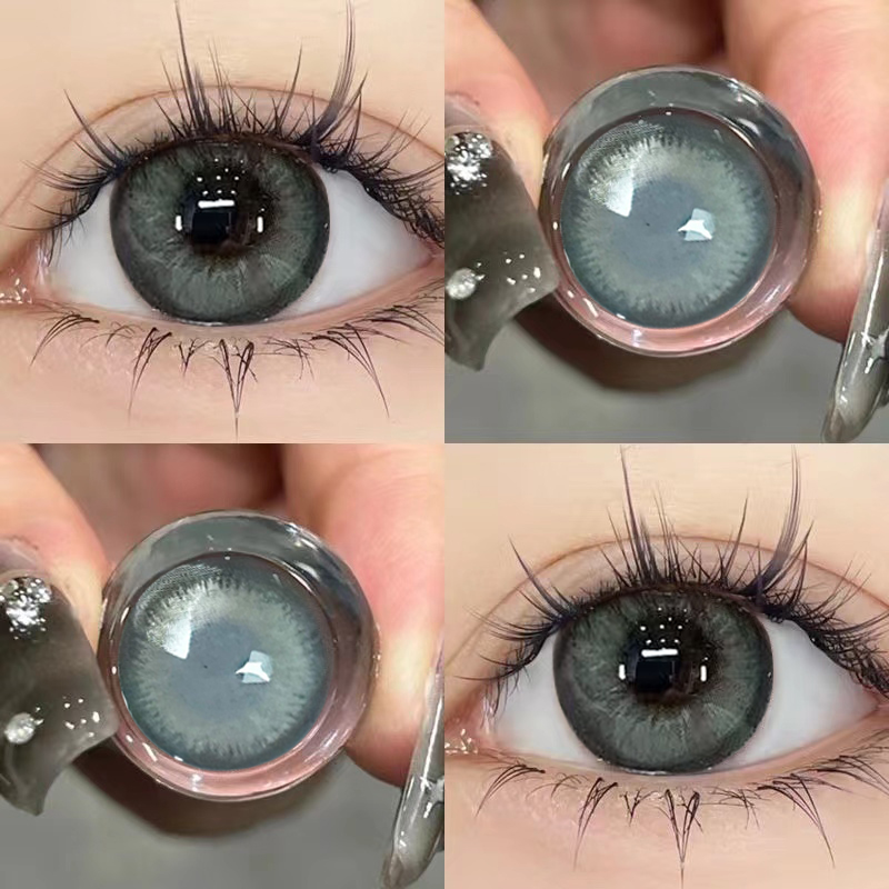 Green contact lenses CO146