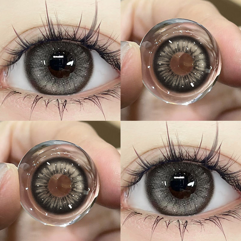 Gray contact lenses CO86