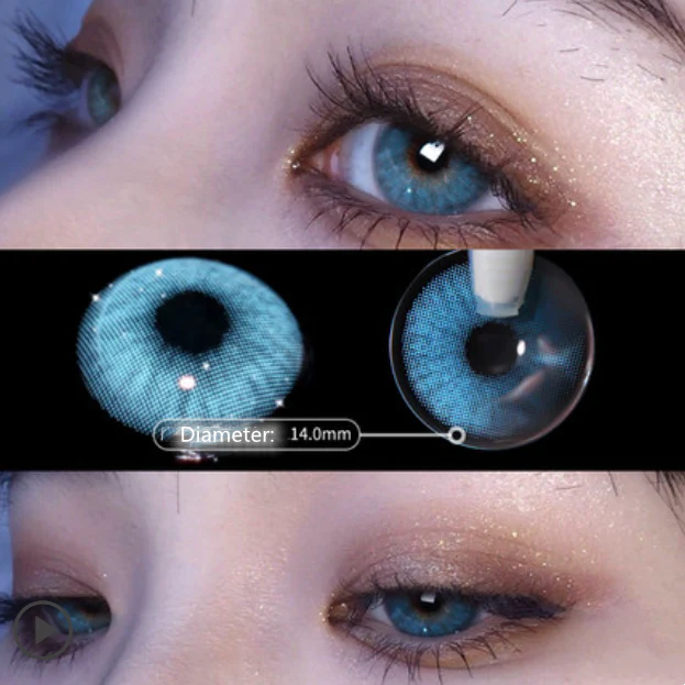 Blue Contact Lenses  CO132