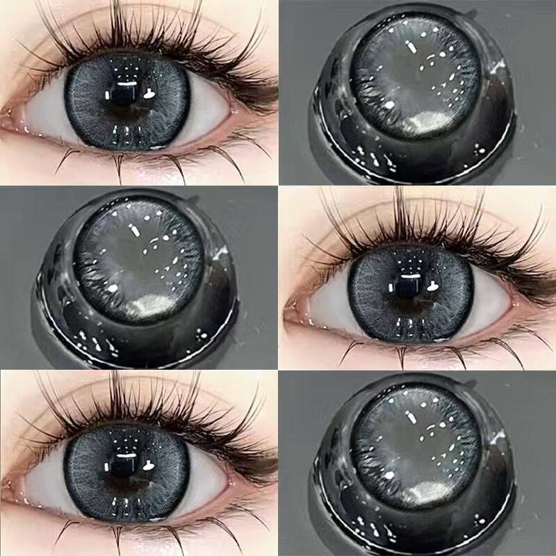 Black contact lenses CO228