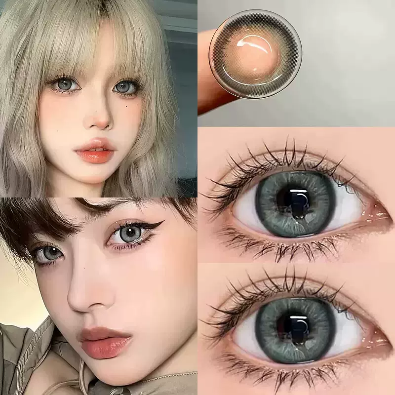 Green contact lenses CO145