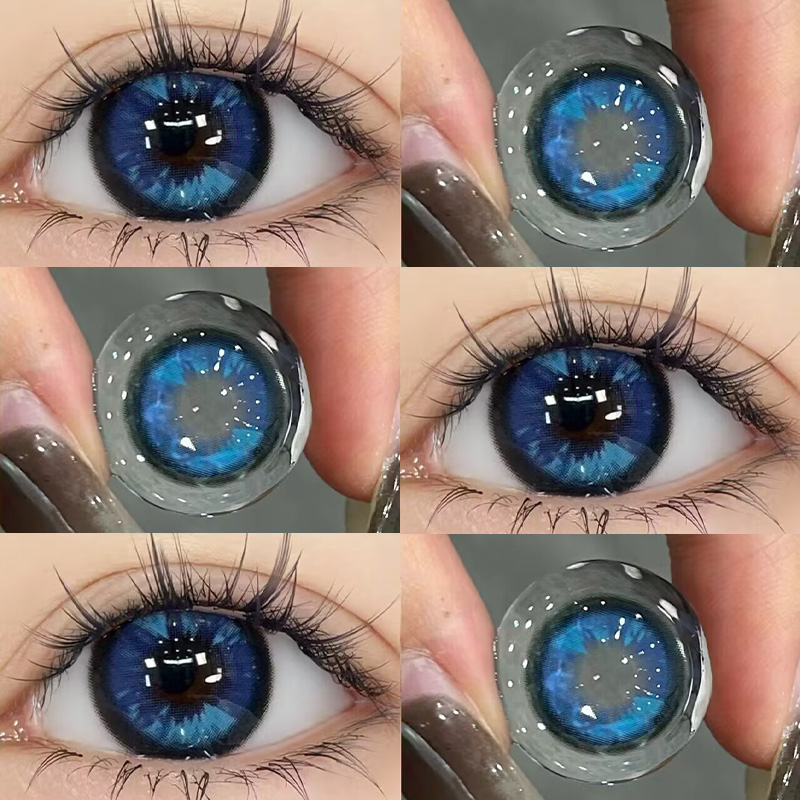 Blue contact lenses CO134