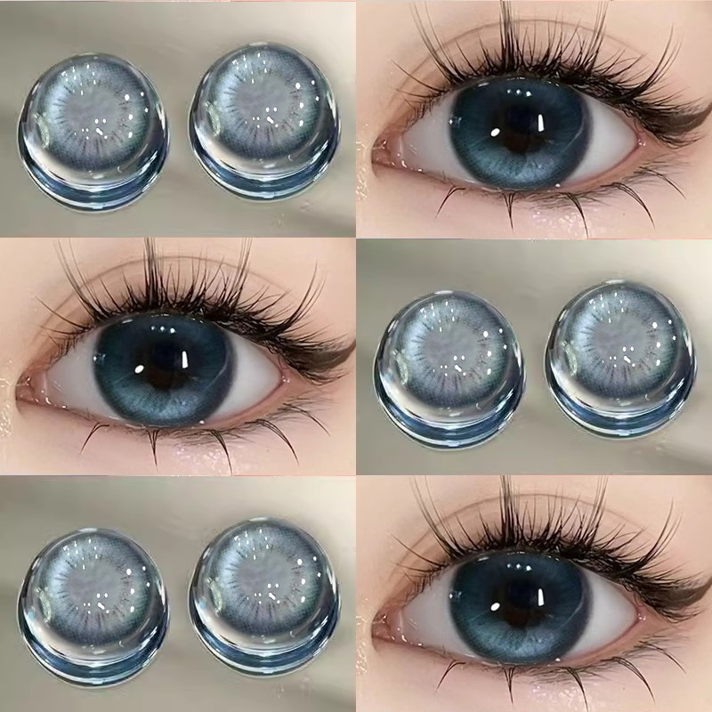 Blue contact lenses CO159