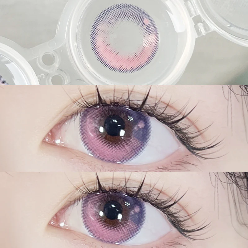 Pink Contact Lenses CO38