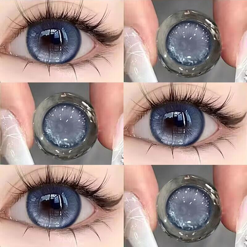 Blue contact lenses CO208