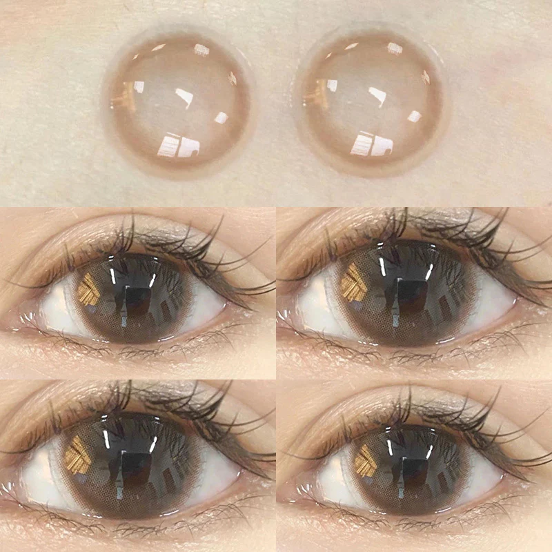 Milk Tea Brown Contact Lenses CO39