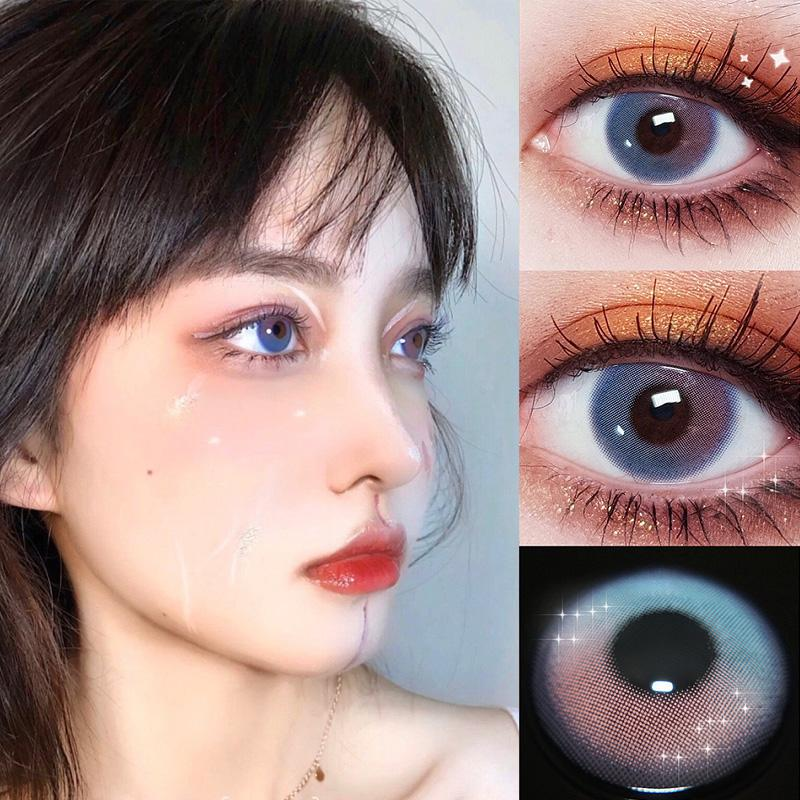 PINK BLUE CONTACT LENS CO120