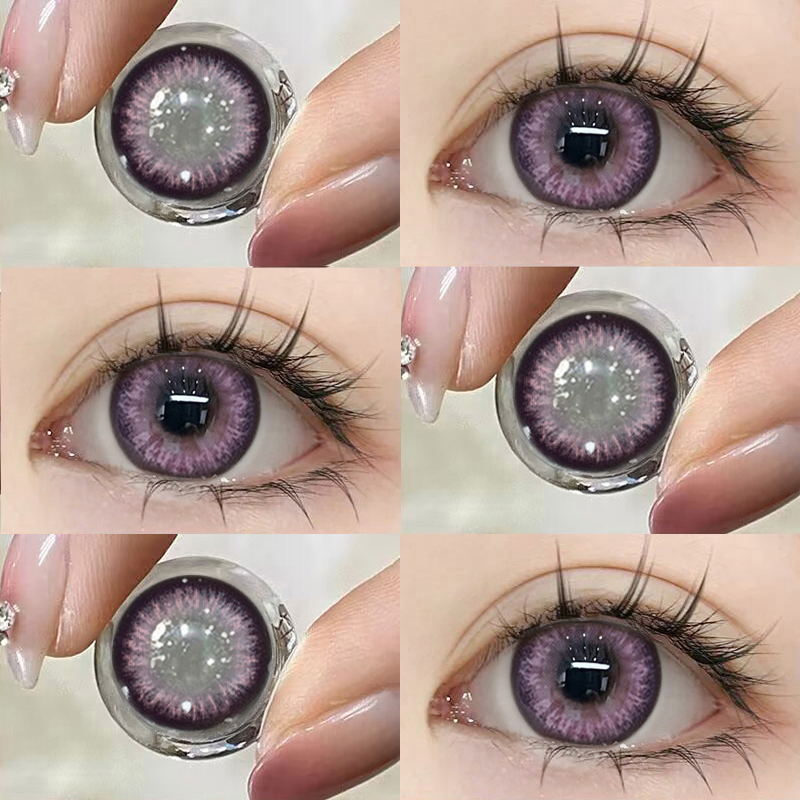 Pink contact lenses CO169