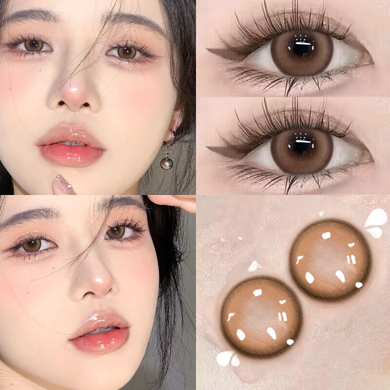 Brown contact lenses C001