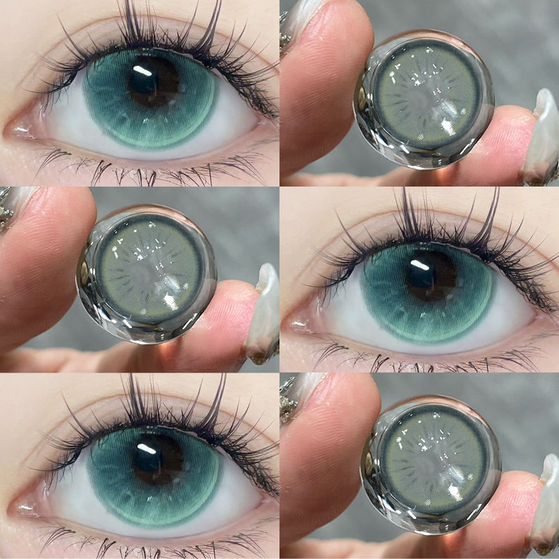 Pink contact lenses CO214