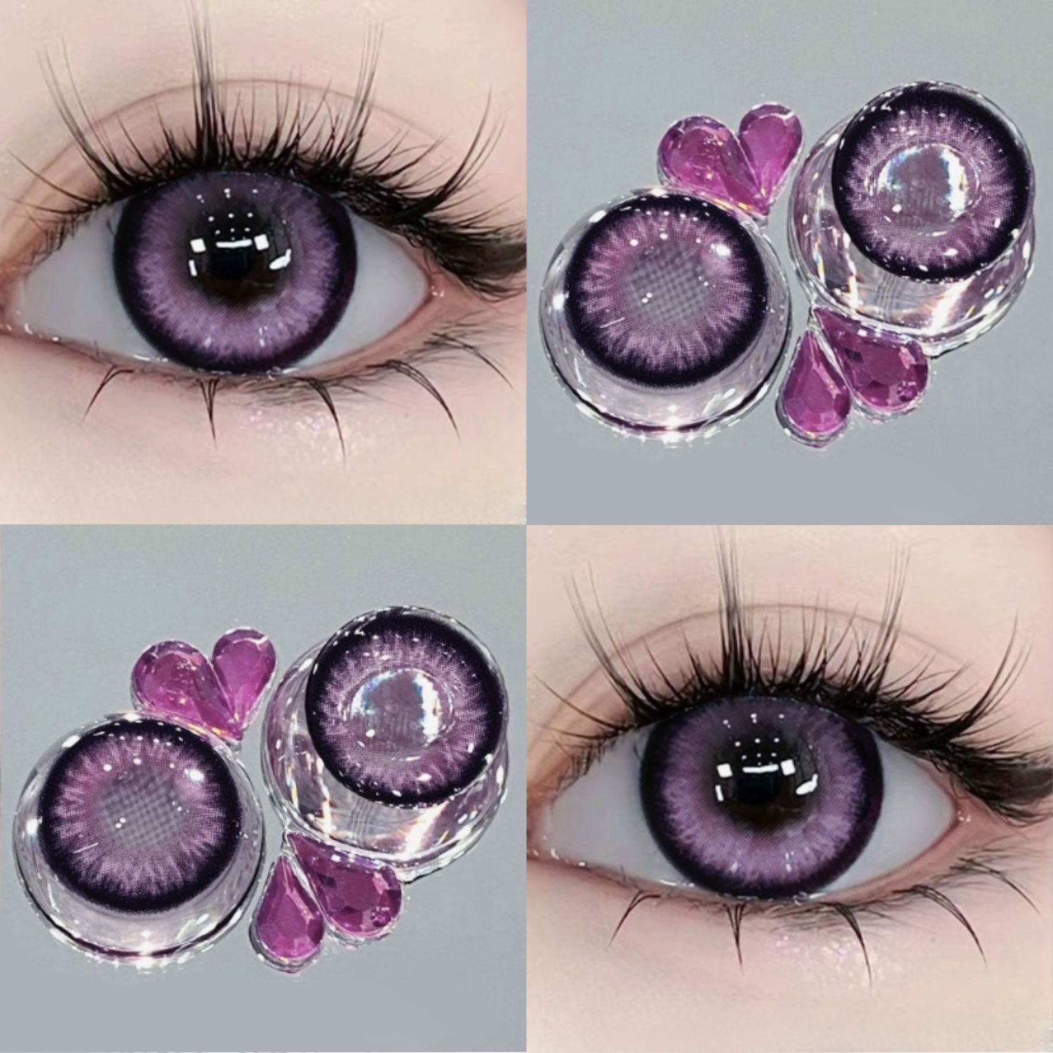 Purple Contact Lenses CO185